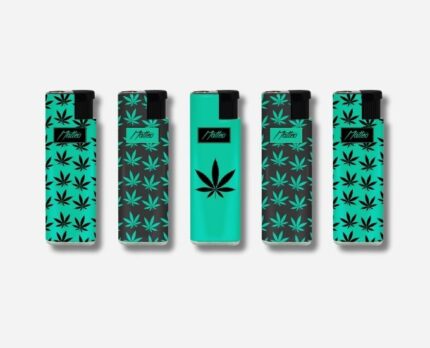 Lighters, Metal case, Windproof, Turbo flame, Matteo