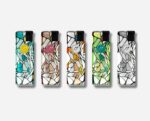 Turbo lighter, metal case, windproof, Matteo