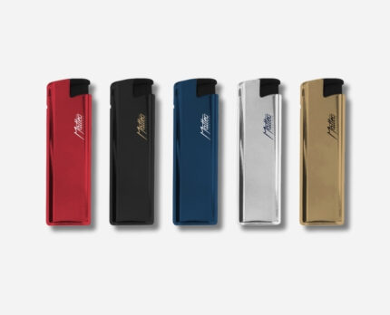 Electronic_lighter, metal_case, soft_flame, matteo