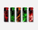 Turbo lighter, windproof, Matteo, colored flame