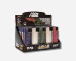Lighters, Metal case, Windproof, Turbo flame, Matteo, 25pcs